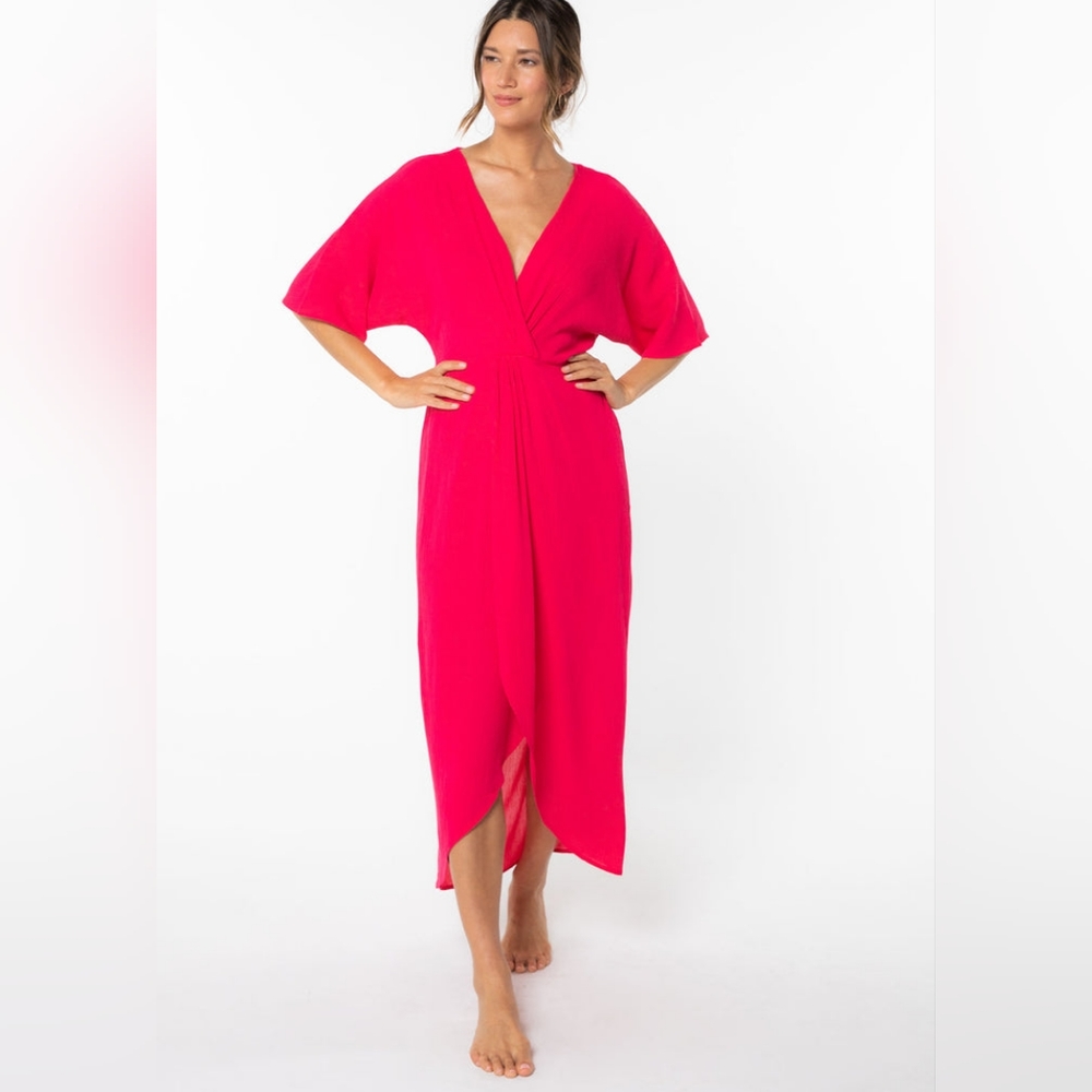 Knot Front Maxi Dress